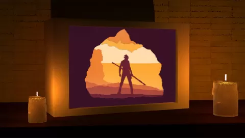 Star Wars lightbox (shadow box)by tecnoculebras