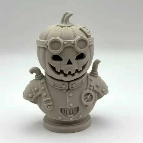 Steampunk Pumpkin Bust