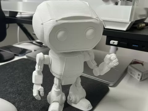 Bouncy Chibi Robot Pal - Ready to Play!