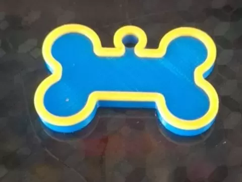 placa para perro personalizable