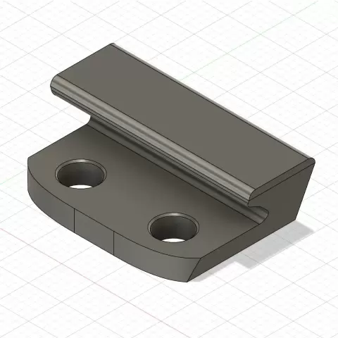 Low Profile Cupboard Door Grip