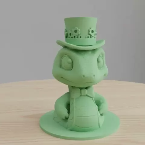 Steampunk Snake Figure