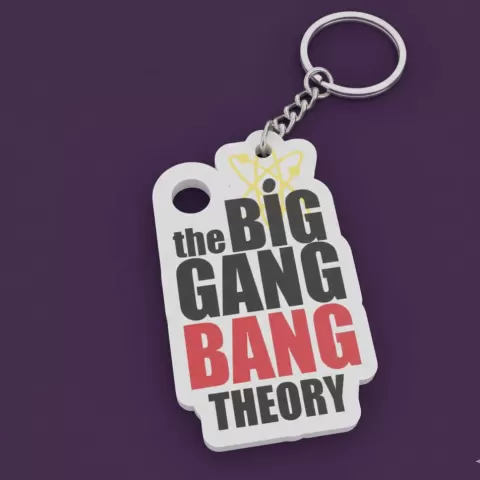 LLAVERO "BIG BANG TEORY"