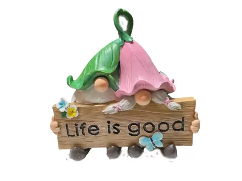 Valentine's Gnomes Life is Good Together in Loveby The Gnome Zone
