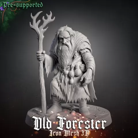 Old Forester by Iron-Mesh-3D