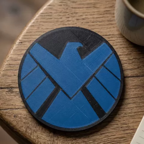 Agent of Shield Inspired Coaster