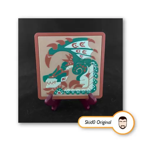Monster Hunter Wall Decor - Rathian