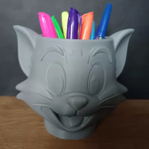 Cat Tom - Pen Cup