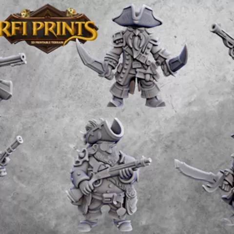 Pirate Crew A by RFIPRINTS