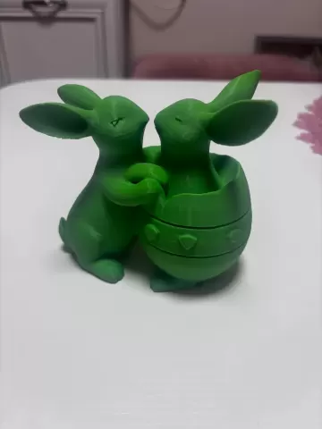 Easter bunny decoration