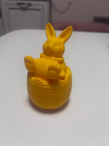 Easter bunny decoration