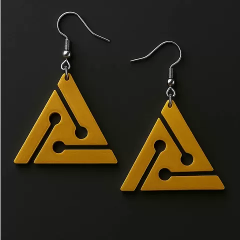 Earrings - 005 - Easy Print - Free