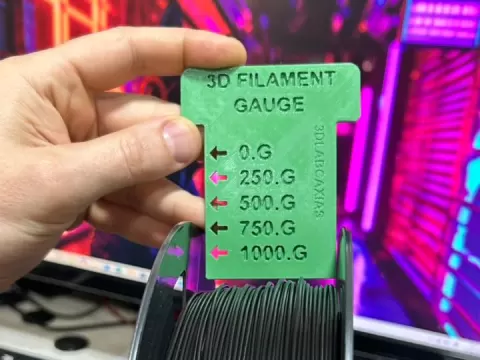 Filament meter and Spool Gauge