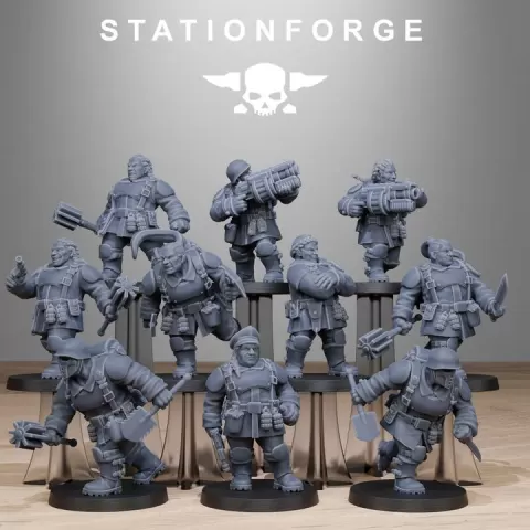 FreeGuard Mutant Sisters by Station Forge