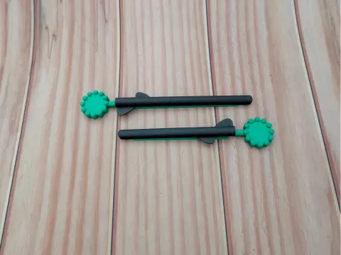 Bag closure clips