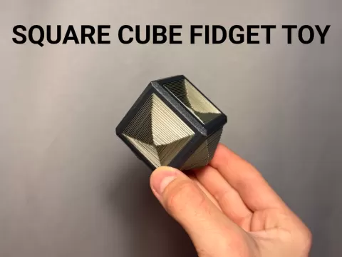 Square Cube Fidget Toy