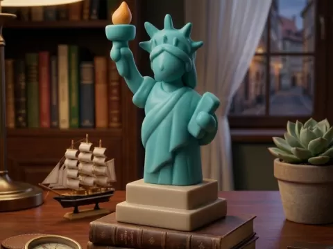Liberty Statueby The 3D Lab