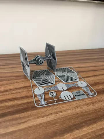 Tie Fighter kit card
