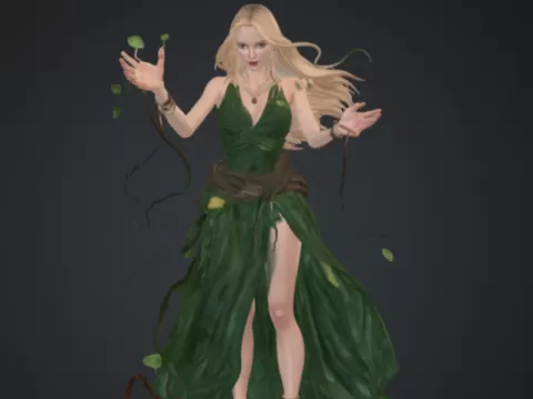 FREE female druid