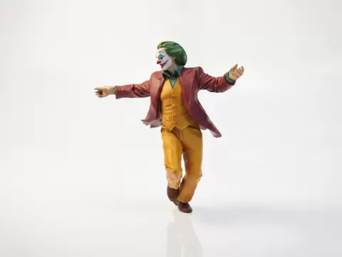 Joker Dancing Figurine DC Comics 3D Printable
