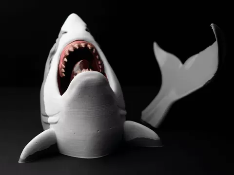 Shark Hangerby STLFLIX