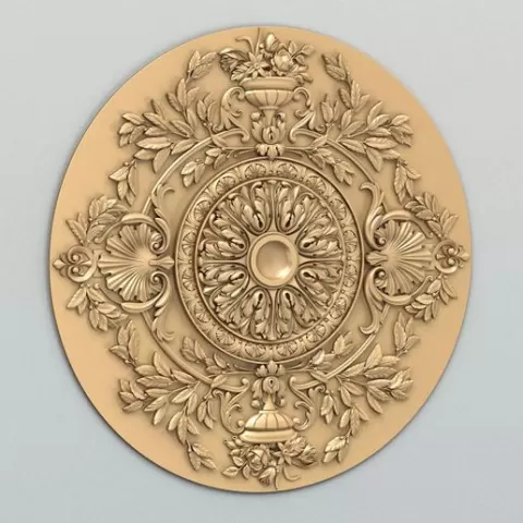 Round rosette 055
