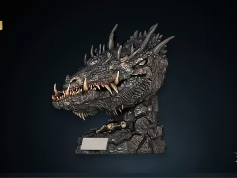 Sheepstealer Bust STL House of the Dragon 3D Print Sculpturby Zyrax Studio