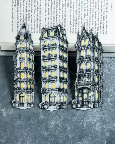 Evening Facades Bookmarks