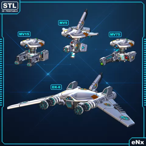 Pack de Drones 04 - Drones Sigilo
