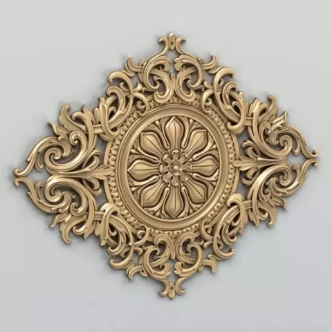Round rosette 038