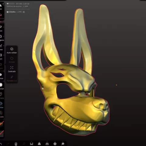 Kitsune maskby Evilhannya