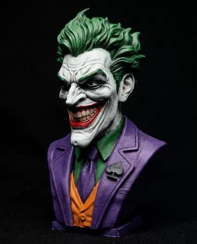 The Joker Bust | Classic Villain Statue | Clown Prince of Crime Figurine