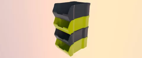 Stackable storage box