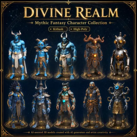Divine Realm Mythic Character Collection