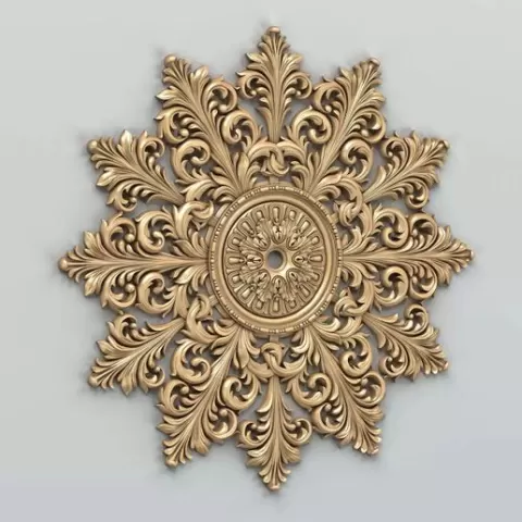 Round rosette 027