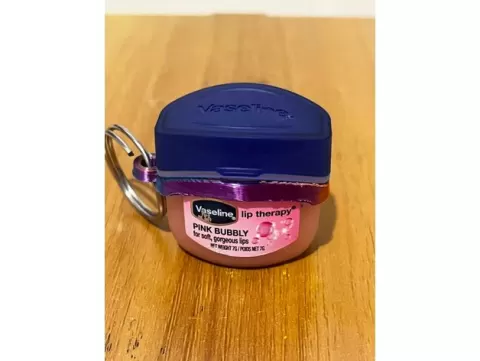 vaseline keychain holder