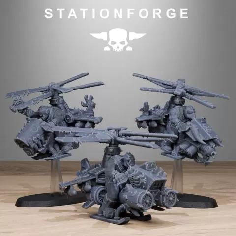 Orkaz Helicopters by Station Forge
