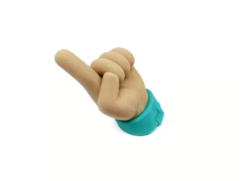 Finger key hook, coat hook