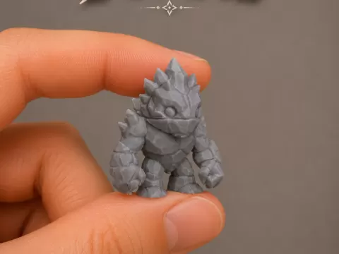 Golem Mini Model – Mythical Beasts Collection