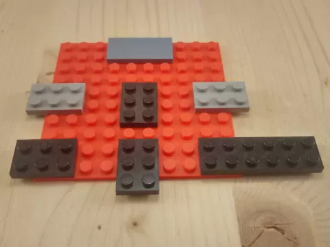 Plate 90x90 lego compatible