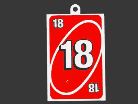 Keychain Carta 18 cr2