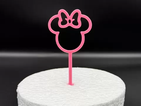 Topper Cupcake Minnie