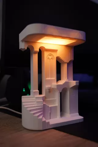 Arcitectual lamp