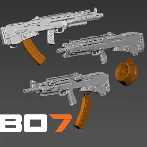 VoyakKT-3 3d model black ops 7