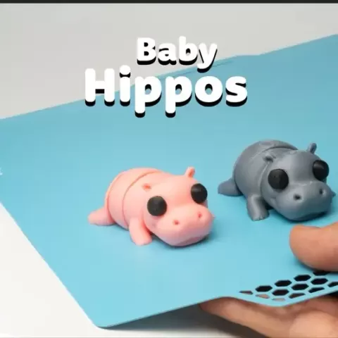 Mini articulated hippoby PocketPals3D