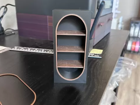1:12 scale bookshelf