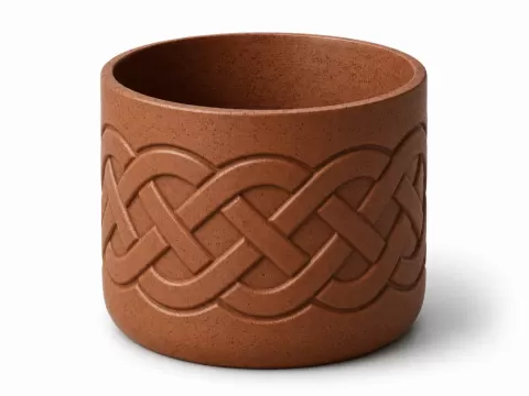 Celtic Knot Vase