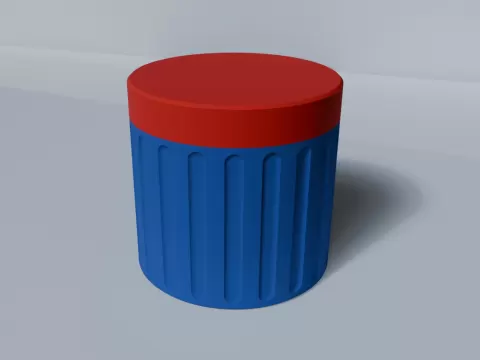 Pot with cover - Container [FREE]