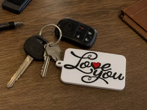 Love Keychain