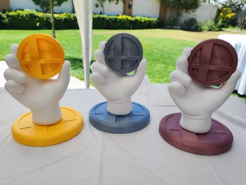 Super Smash Bros Trophy - Master Hand